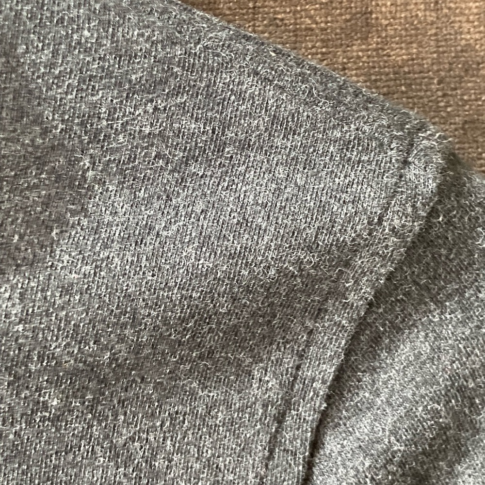 Polo Ralph Lauren Top Womens L Large Gray Turtleneck Long Sleeve Stretch - Picture 9 of 11
